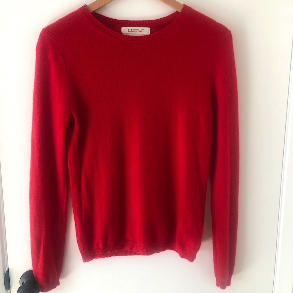 Ellen Tracy 100% Cashmere Sweater